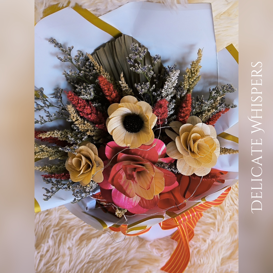 Delicate Whispers Preserved Bouquet