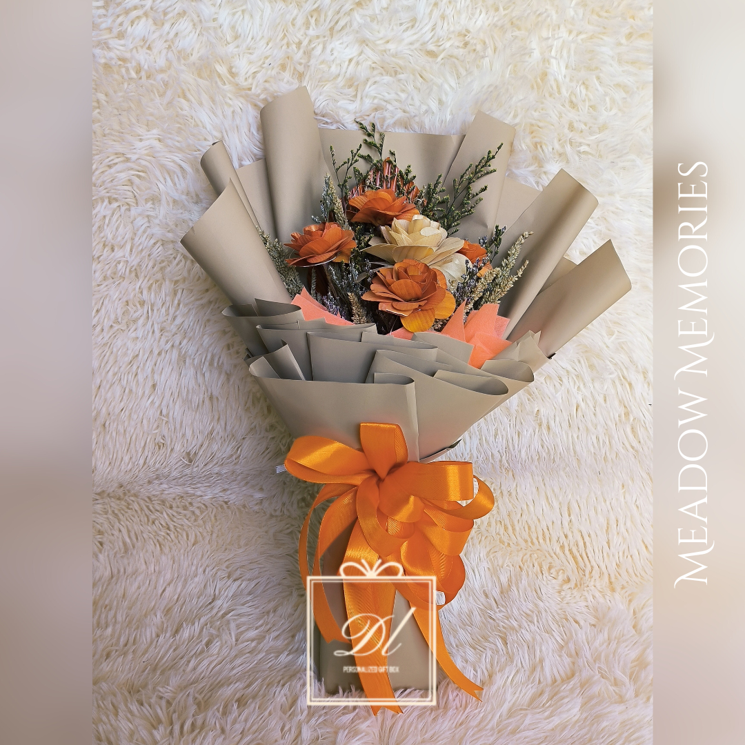 Meadow Memories preserved bouquet